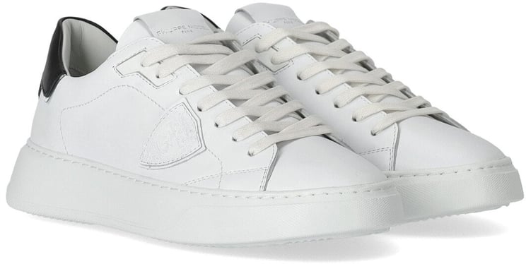 Philippe Model Flat Shoes White