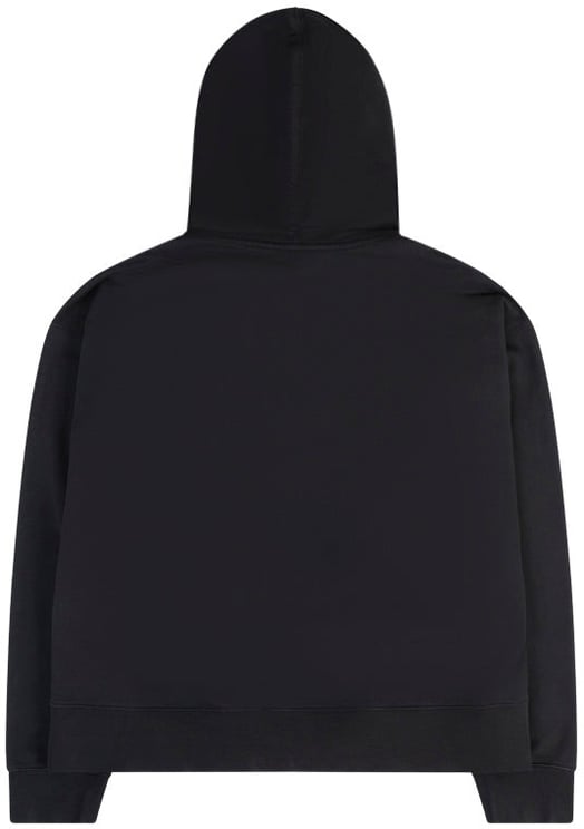 Palm Angels Star Sprayed Hoody Black Yellow