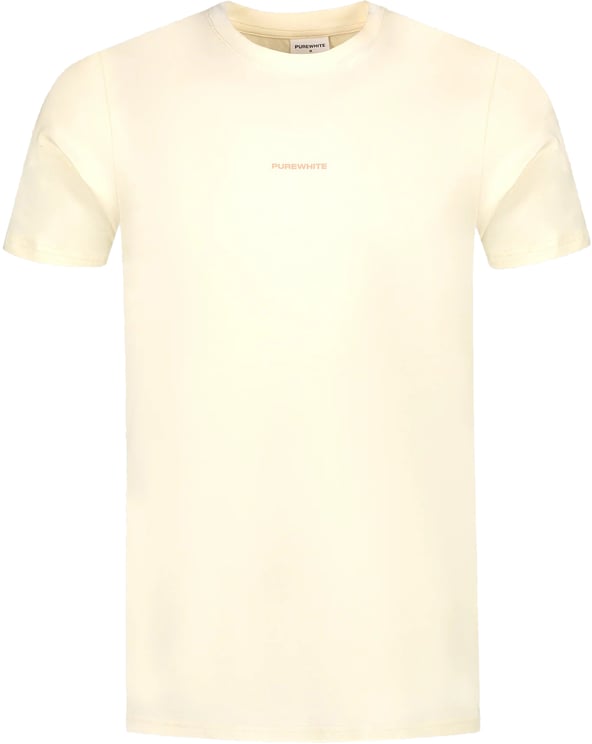 Purewhite Purewhite Enigma Gradient T-shirt Ecru