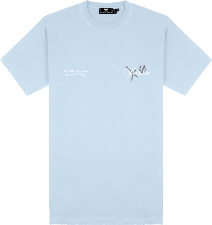 JORCUSTOM Angel Slim Fit T-Shirt LightBlue