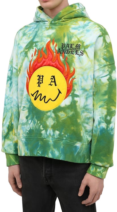 Palm Angels Palm Angels Logo Hooded Sweatshirt