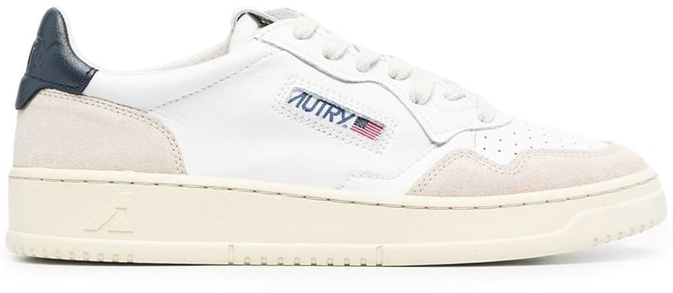 Autry baskets a empiecements en daim 2