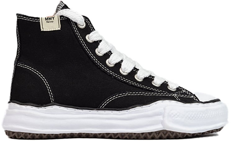 Maison Mihara Yasuhiro PETERSON HIGH/original sole canvas High-Top sneaker BLACK