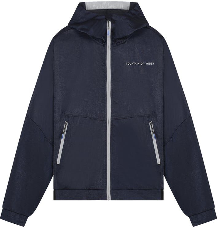 Fountain of Youth Foy metal nylon windbreaker