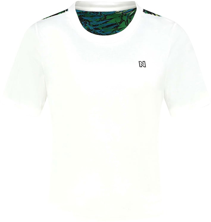 Nikkie Island t-shirt Star white