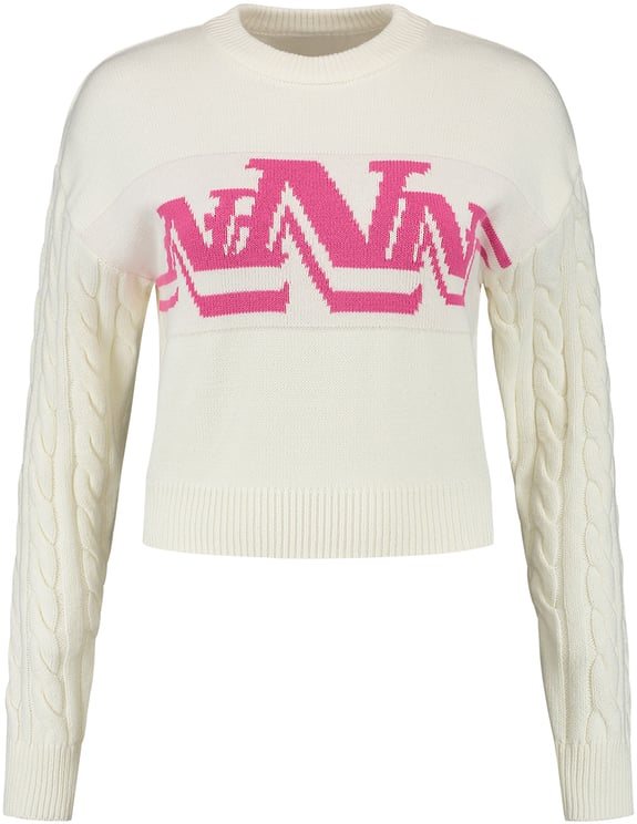 Nikkie Tally sweater star white