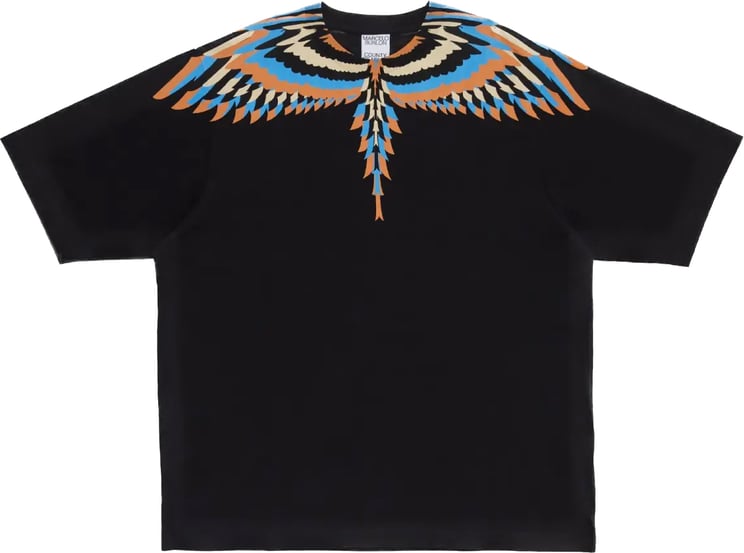 Marcelo Burlon Optical Wings Oversized Tee