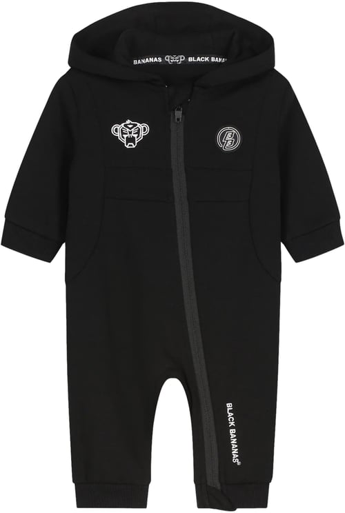 Black Bananas Black Bananas Baby Anorak Tracksuit Zwart
