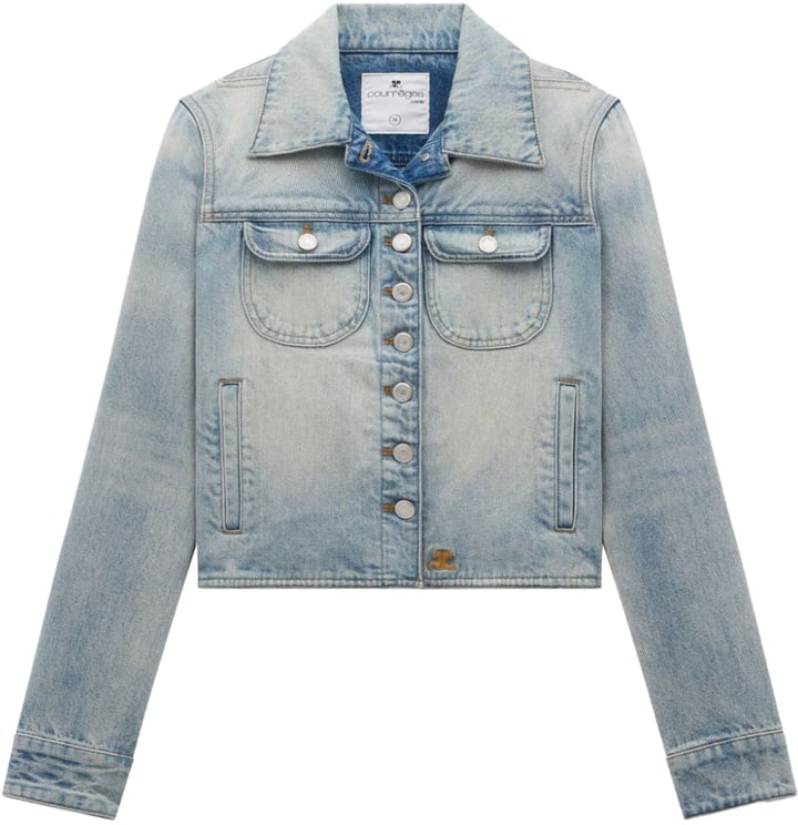 COURREGES TRACKER JACKET DENIM
