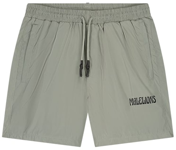 Malelions Boxer 2 Swim Shorts - DrySage/Black