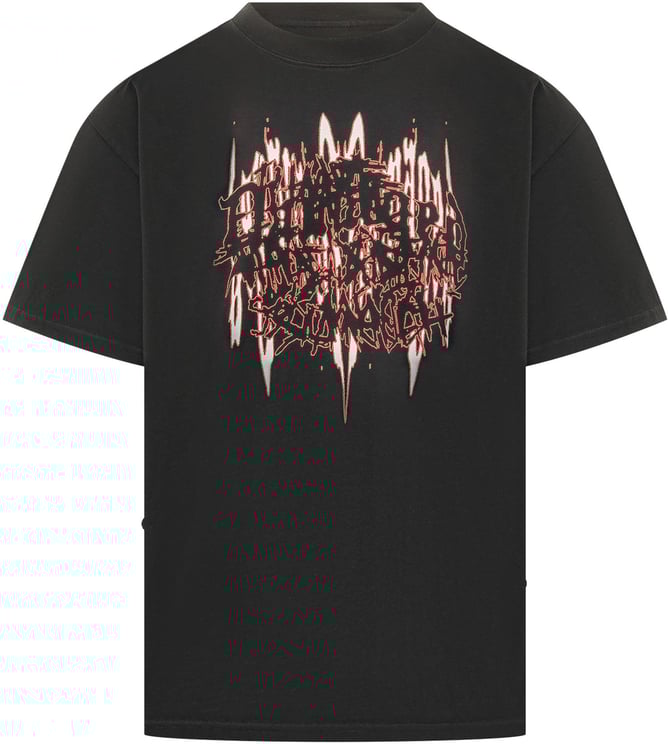 44 Label Group T-shirt con Stampa Grafica Frontale