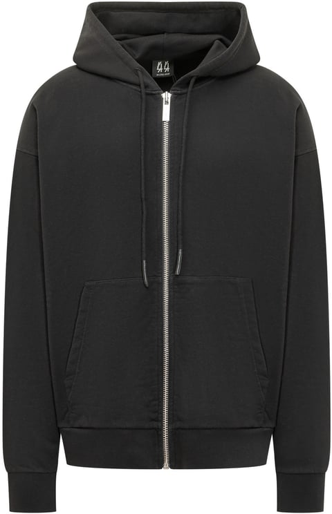 44 Label Group Felpa con Cappuccio e Zip
