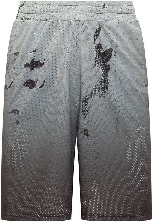 44 Label Group Shorts in Rete con Stampa Grafica