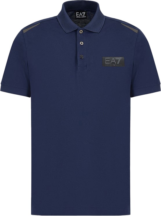 EA7 Jersey polo navy