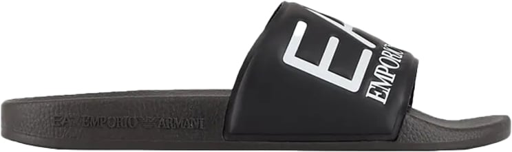 EA7 Slippers Zwart