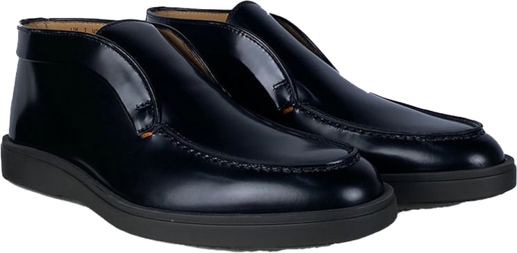 Santoni instapper zwart