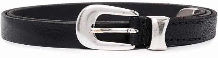 Our Legacy 2 Cm Belt Black Leather