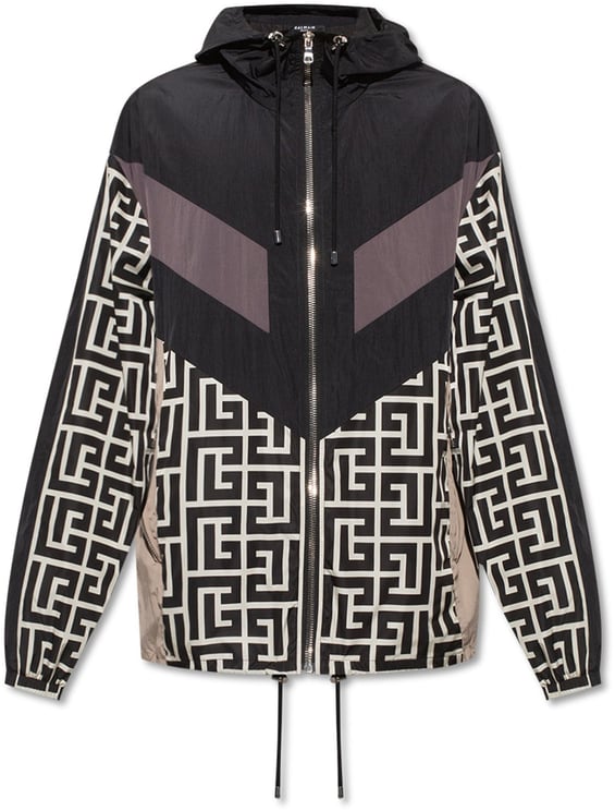 Balmain Balmain Nylon Monogram Jacket