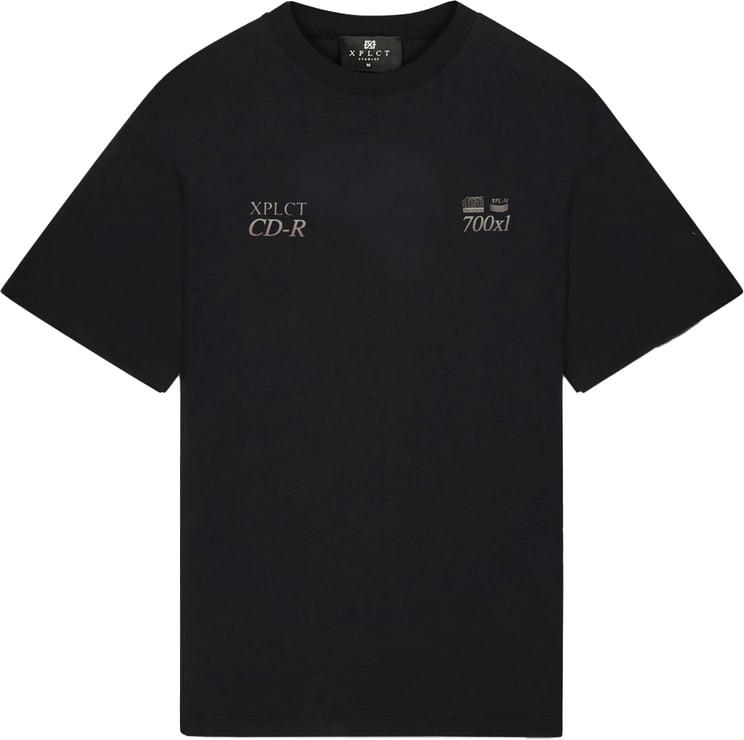 XPLCT Studios Cd-r Tee Zwart