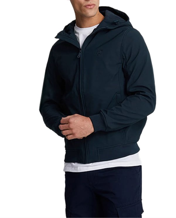 Lyle & Scott Softchell jacket ton sur ton