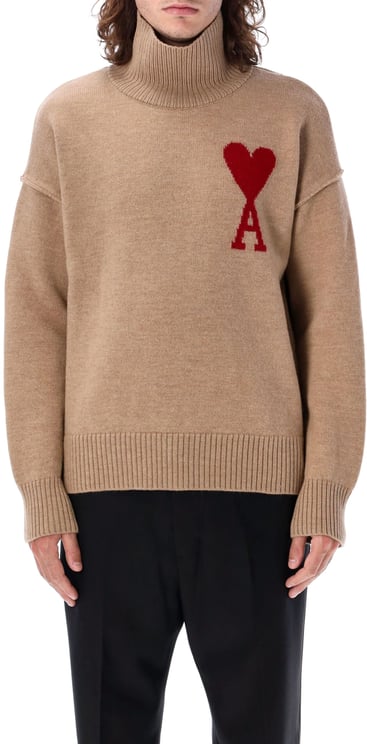 AMI Paris RED ADC SWEATER