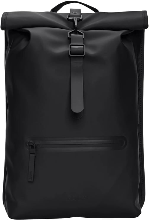 Rains Rains Rolltop Rucksack W3 Rugtassen Zwart 13320