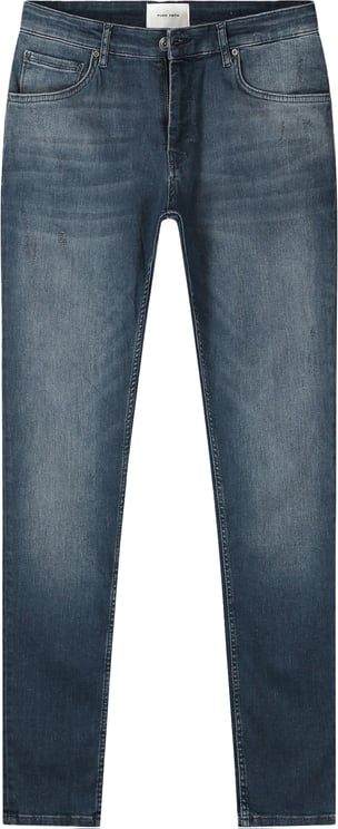 Pure Path Slim fit jeans blauw stretch