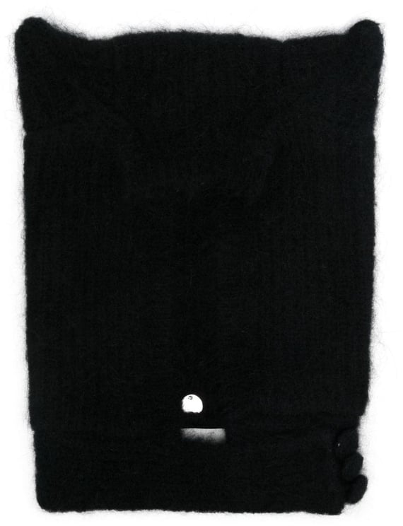 Coperni Berretto con Corna in Maglia