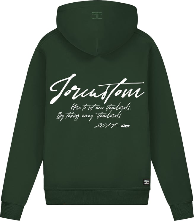 JORCUSTOM NewStand Slim Fit Hoodie DarkGreen