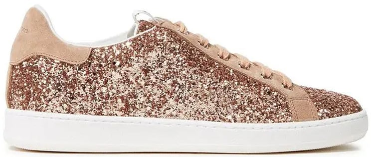 Sergio Rossi Sergio Rossi Glittered Woven Sneakers