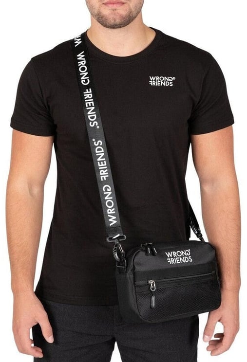 Wrong Friends PORTO CROSSBODY BAG - BLACK