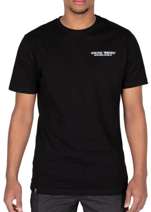 Wrong Friends AMSTERDAM T-SHIRT - BLACK