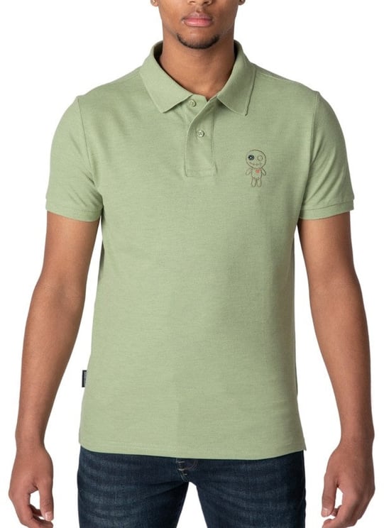Wrong Friends SICILIA POLO T-SHIRT - GREEN