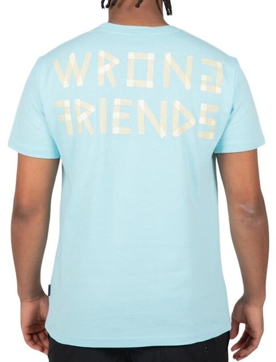 Wrong Friends ARGOS T-SHIRT - LIGHT BLUE