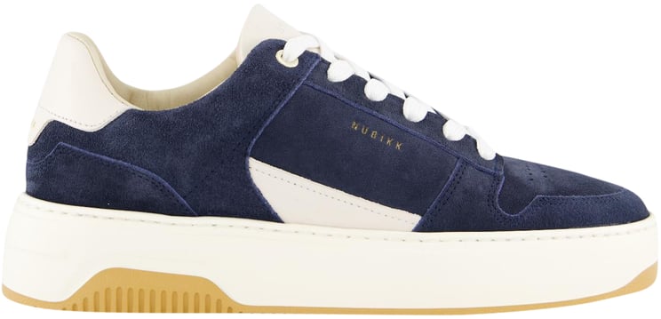 Nubikk Basket Court Miele | Blauwe Combi Sneaker voor Dames
