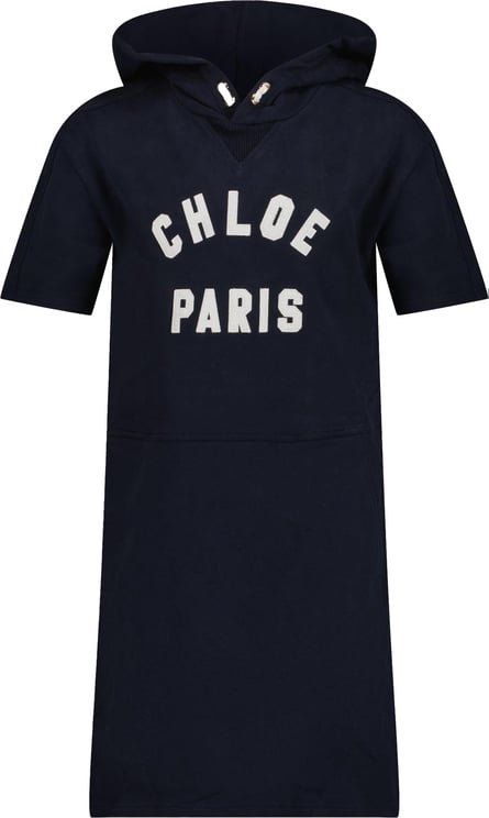 Chloé Chloe Kinder Meisjes Jurk In Navy