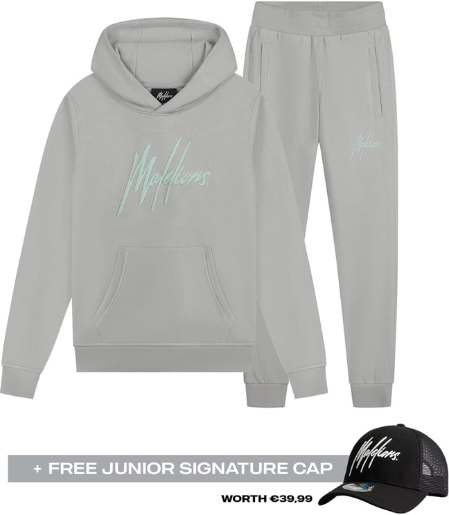 Malelions Junior Essentials Tracksuit + cap