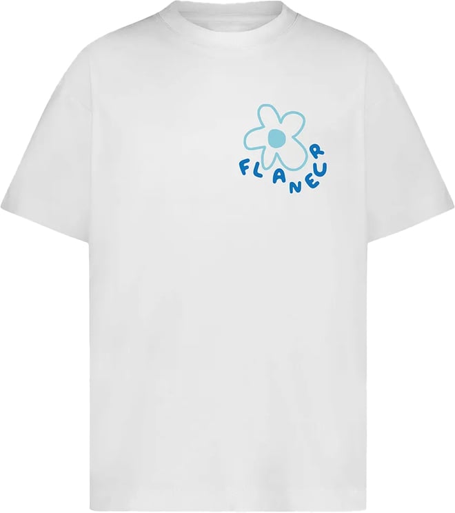 FLÂNEUR t-shirt blossom white