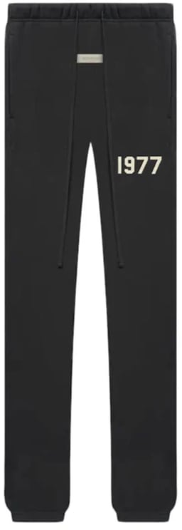 Fear of God Fear of God ESSENTIALS 1977 Iron Black Broek (wsnl)