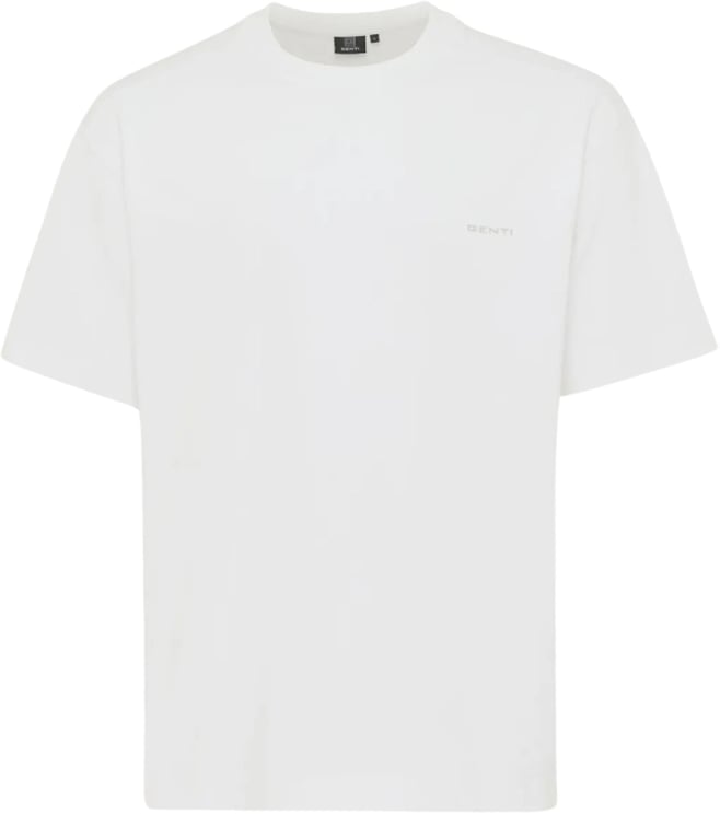 Genti Genti  T-shirts Wit J2053-1226
