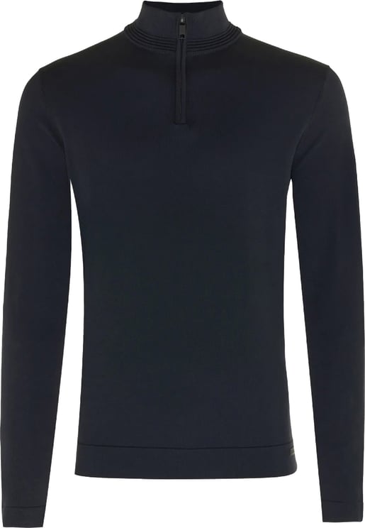 Genti Half Zip Cool Dry Donkerblauw