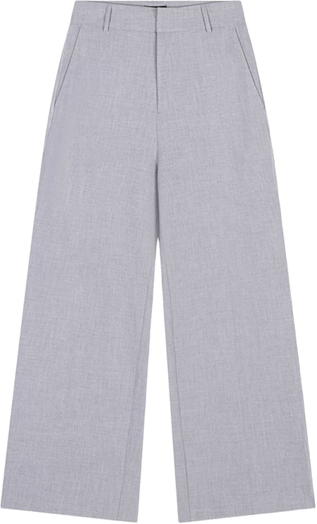 Alix The Label Alix The Label Foil Stripe Pants Pantalons Lichtgrijs 2502106020
