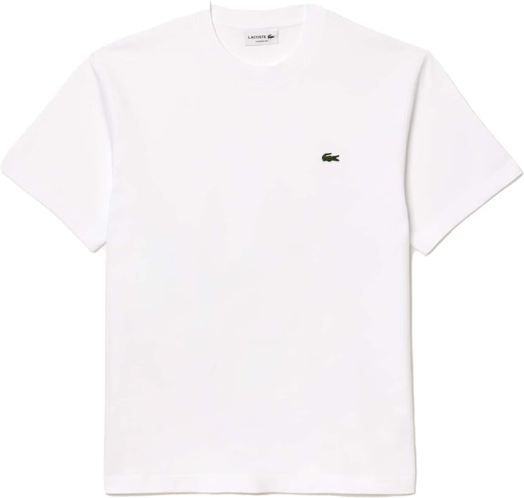 Lacoste Katoenen T-shirt Wit
