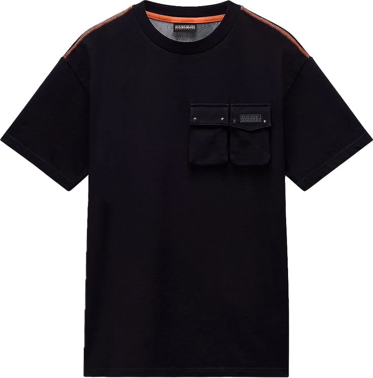 Napapijri t-shirt zwart zak