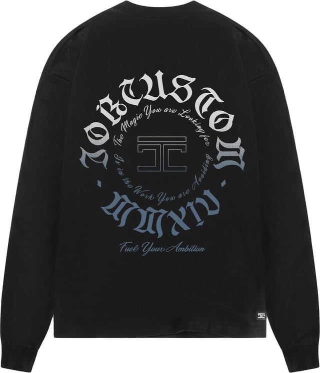 JORCUSTOM Ambition Longsleeve T-Shirt Black