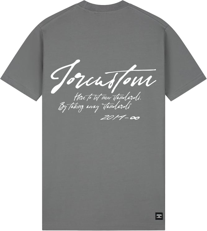 JORCUSTOM NewStand Slim Fit T-Shirt Antracite