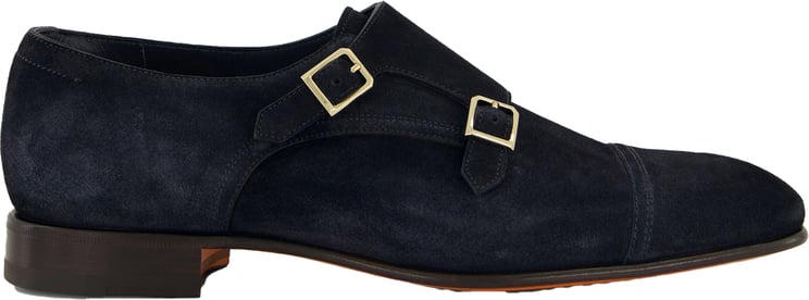 Santoni Gespschoenen Adrian navy