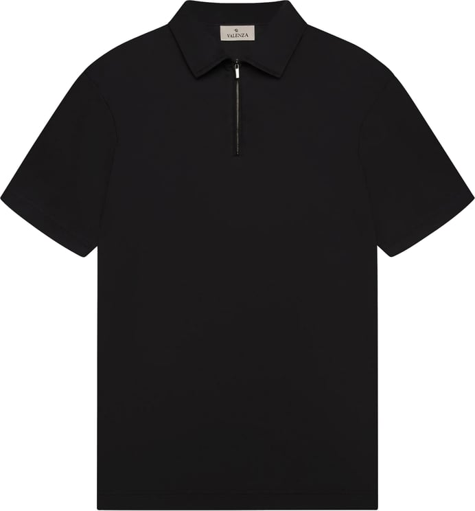 Valenza Supima zippolo zwart