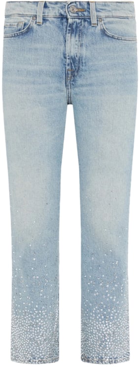 7 For All Mankind Jeans strass