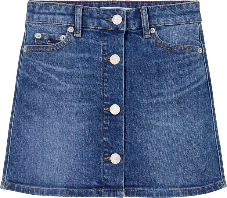 Tommy Hilfiger Button Through Denim Skirt